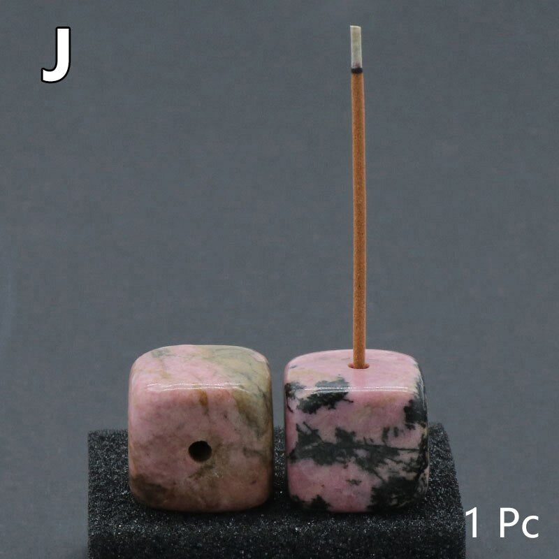 Natural Quartz Stone Incense Holder